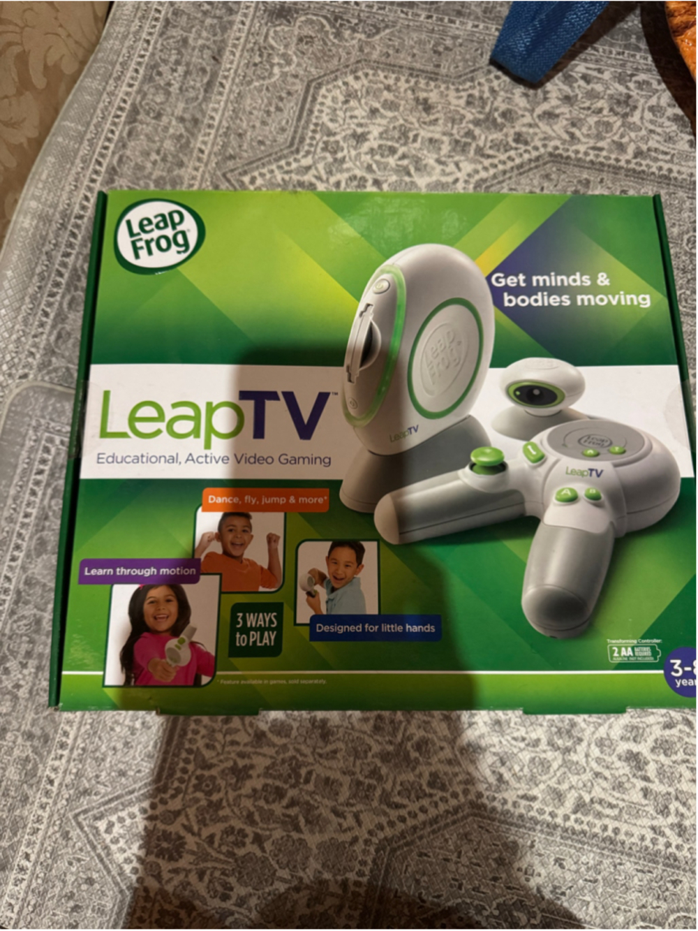 LeapFrog LeapTV Educational Active Video Gaming System Bundle + 6 Games